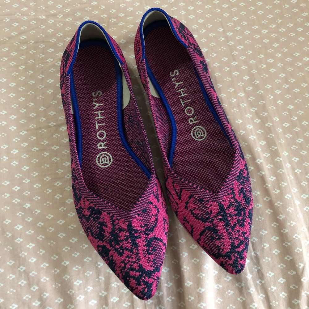 Fuschia Navy Snake